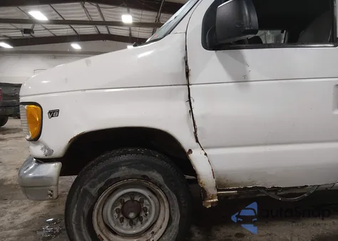 2002 Ford E-350 Super Duty Xl/Xlt z USA, uszkodzony, nr VIN 1FBSS31L42HB06487